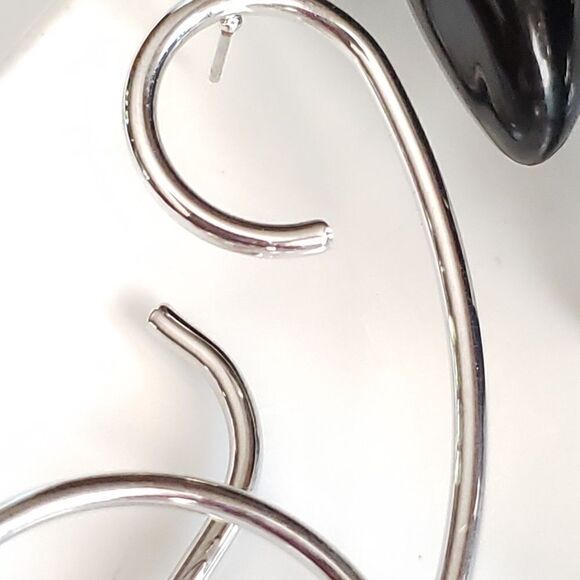 New! Zara Extravagant Geo Earrings - Picture 10 of 16